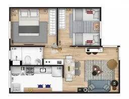 Apartamento, 2 quartos, 42 m² - Foto 13