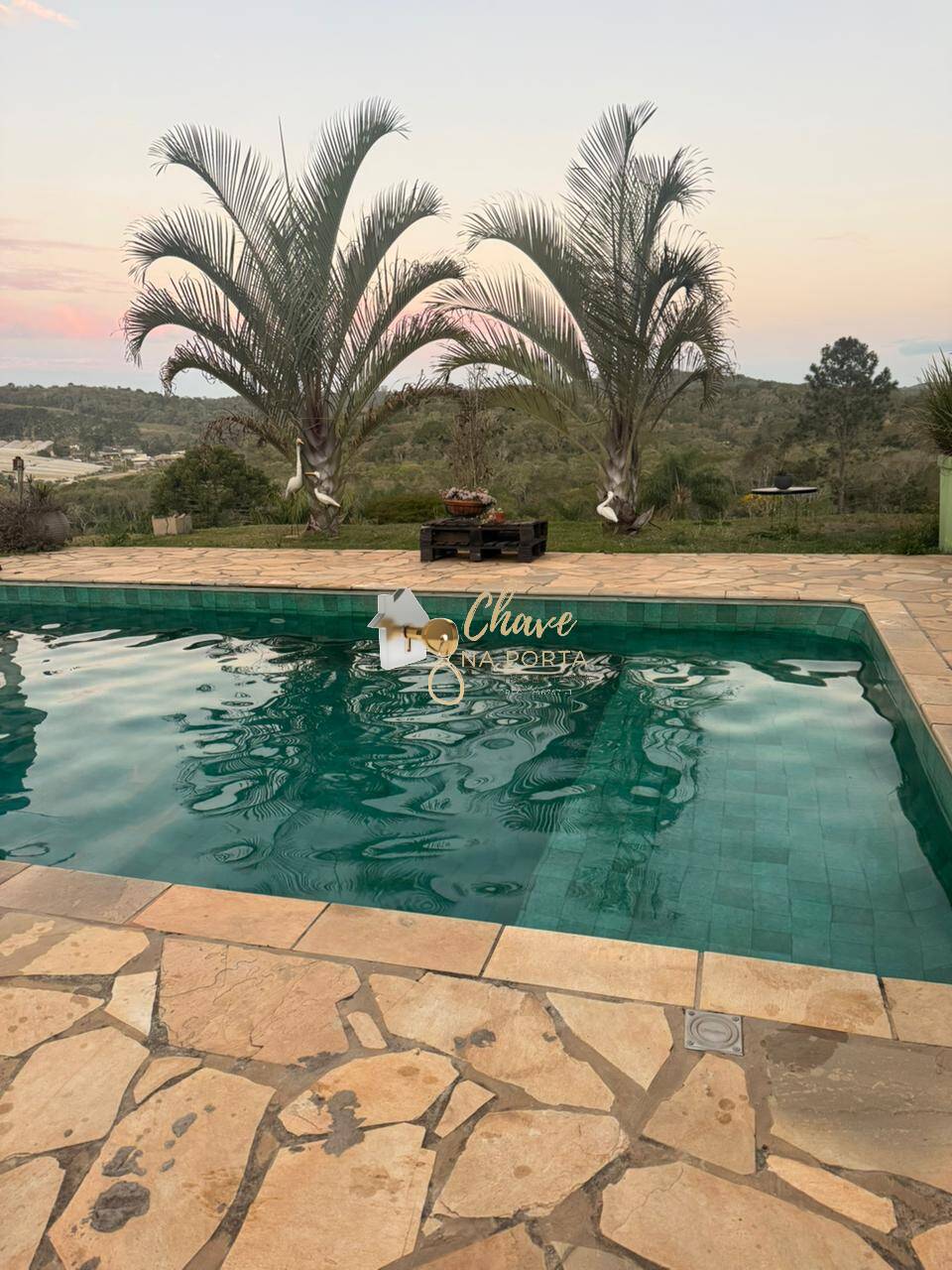 Chácara, 3 quartos, 1200 m² - Foto 1